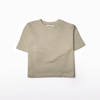 Drop Shoulder Tee // Dusty Sage