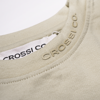 Drop Shoulder Tee // Dusty Sage