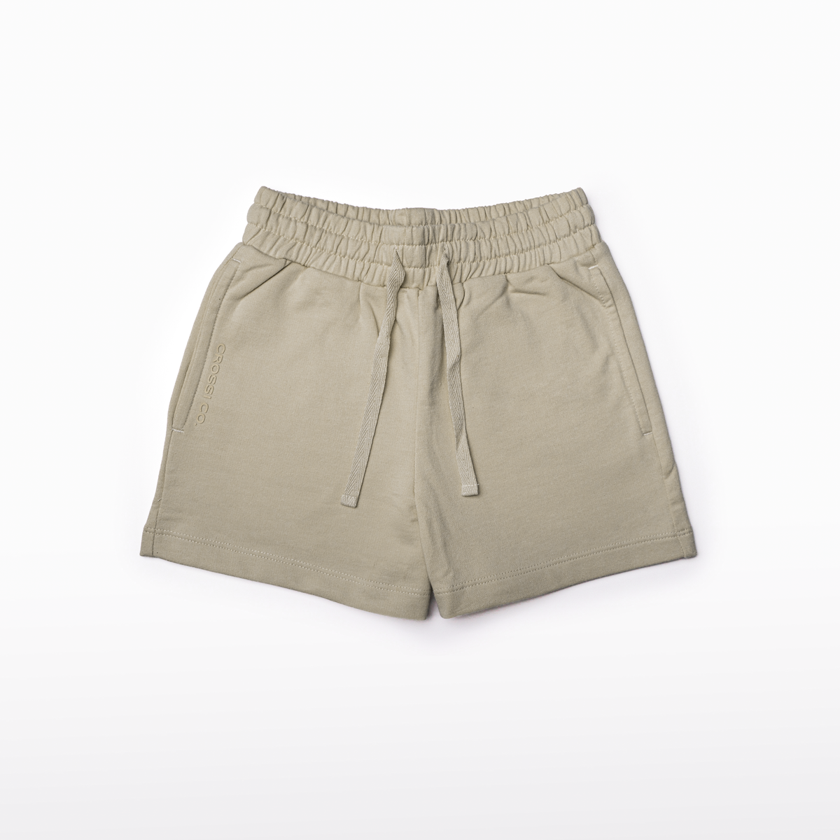 Boxy Shorts // Dusty Sage