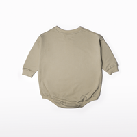 Oversized LS Romper // Dusty Sage